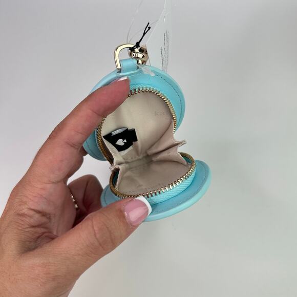 Kate Spade Grand Slam Tennis Wallet and 3D Tennis Racquet Coin Purse - Picture 9 of 12